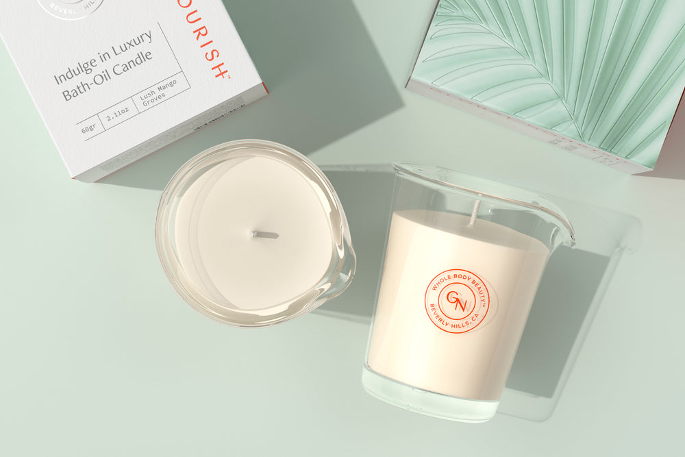 Indulge in Luxury Bath-Oil Candle