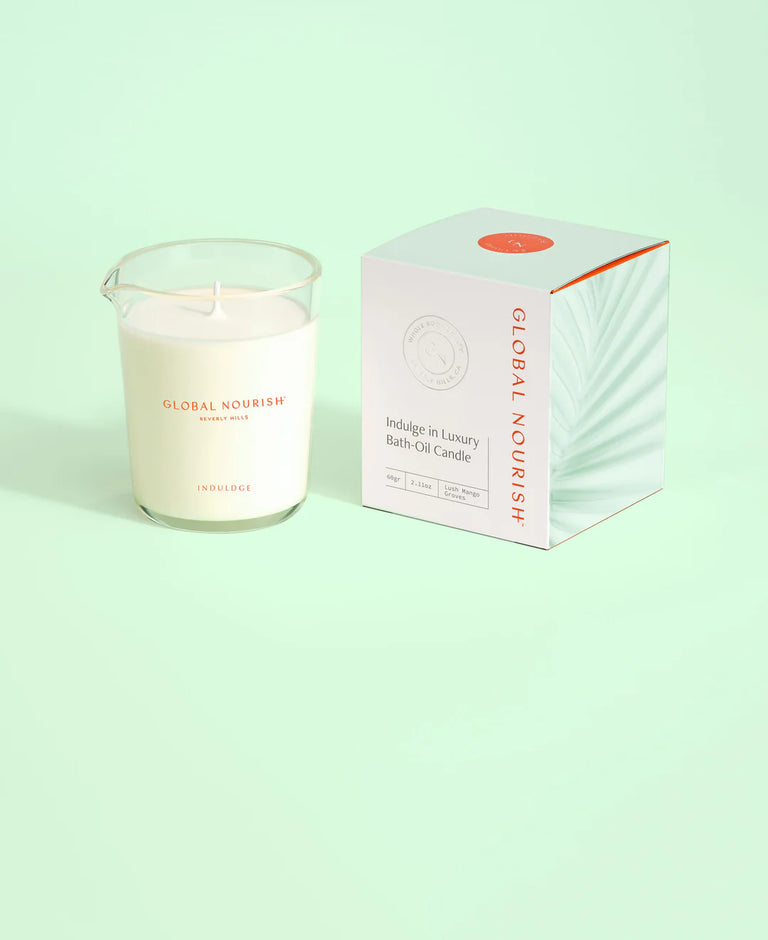 Indulge in Luxury Bath-Oil Candle