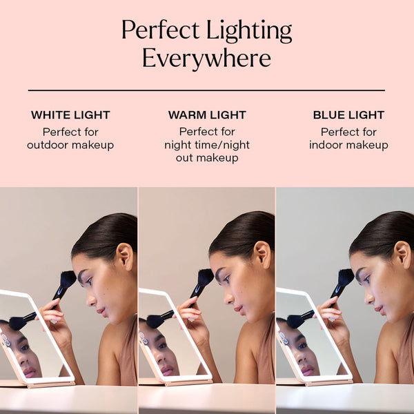 Pose 2.0 | LED Travel Mirror.