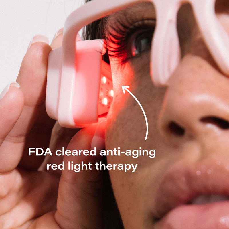 Alya | Anti-Aging Red LED Eye Glasses.