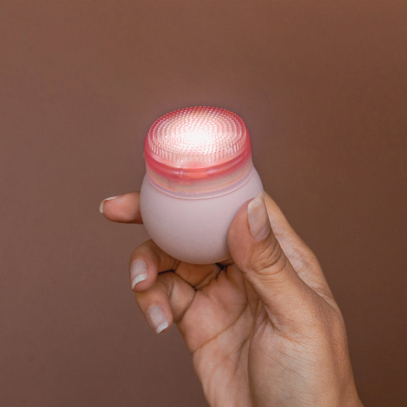 LEDA Red | Anti Aging LED Sonic Facial Brush.