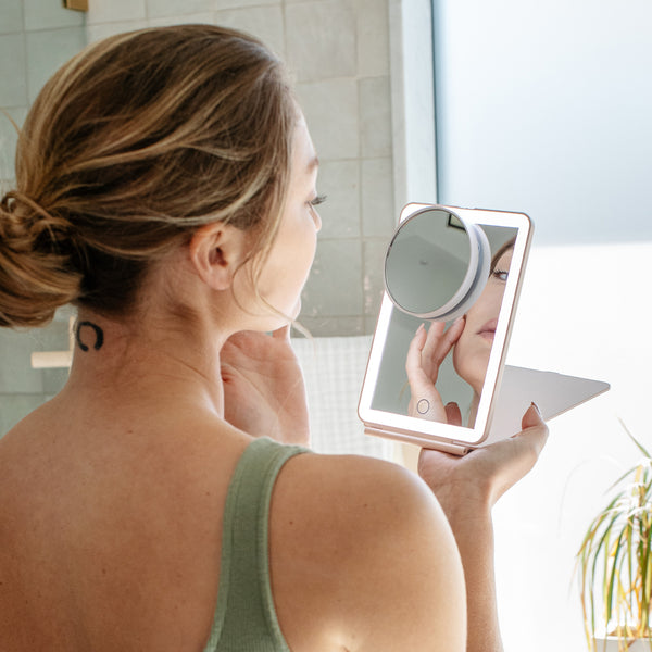 Mini Magnifier | Attachable Magnifying Mirror.